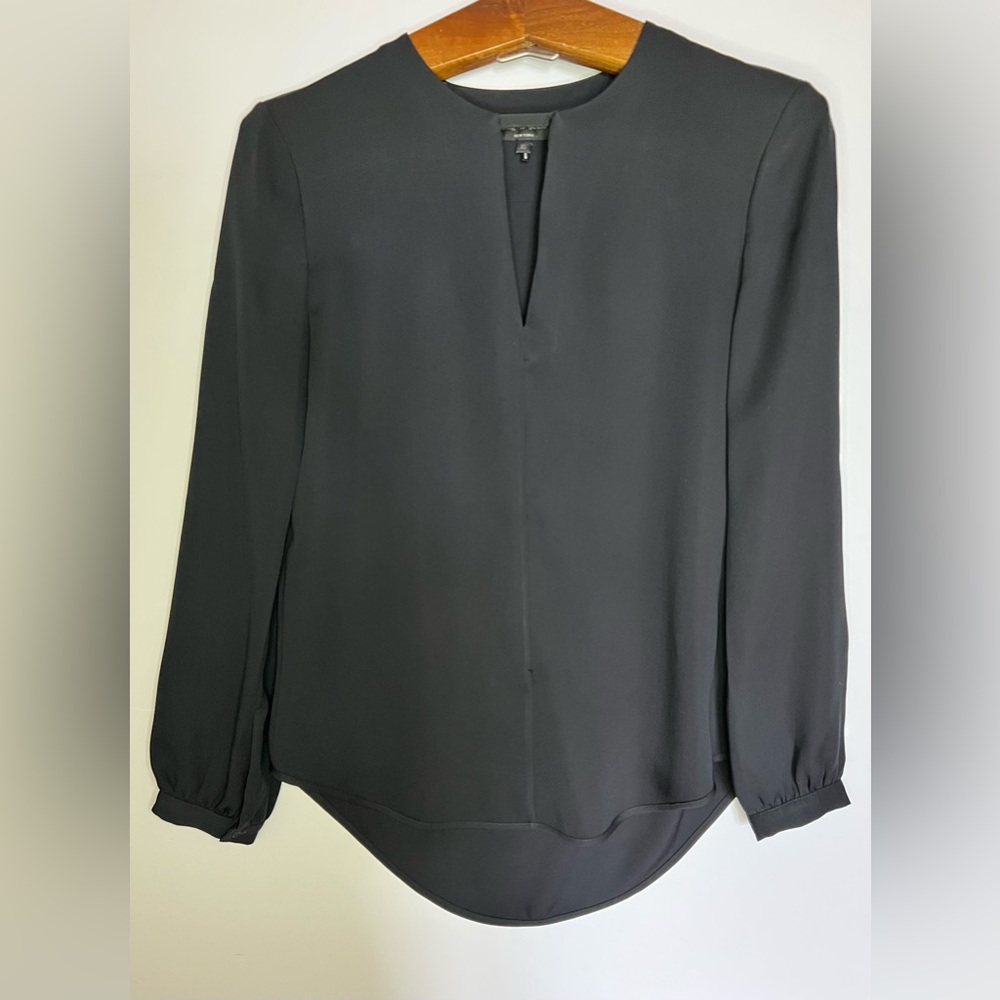 Women’s Rag & Bone Blouse XS Black Designer Workwear